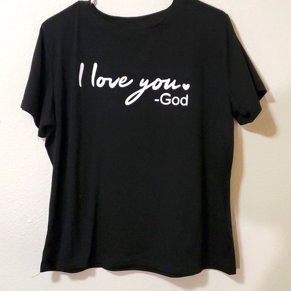 Black tee